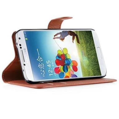 Samsung Galaxy S5 / S5 NEO Plånboksfodral Skal (Brun)