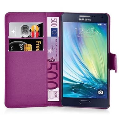 Samsung Galaxy A3 2015 Plånboksfodral Skal (Lila)