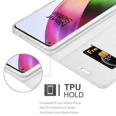 OnePlus 8 Fodral Skal Case (Silver)