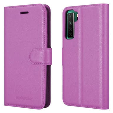 Huawei NOVA 7 SE Plånboksfodral Skal (Lila)