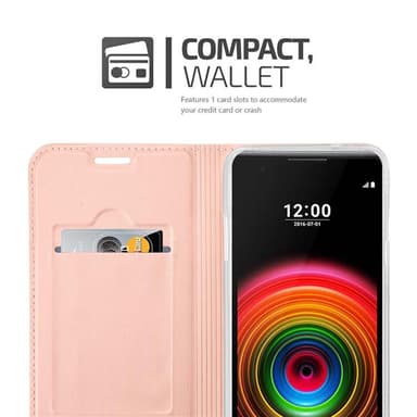 LG X POWER Fodral Skal Case (Rosa)