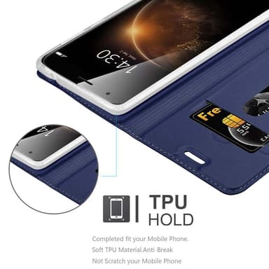 Huawei ASCEND G7 PLUS / G8 / GX8 Fodral Skal Case (Blå)