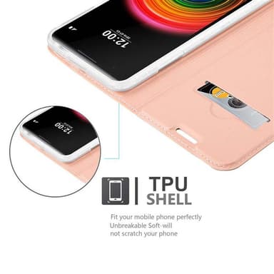 LG X POWER Fodral Skal Case (Rosa)