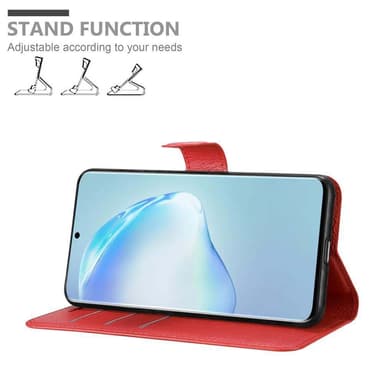 Samsung Galaxy S20 PLUS Plånboksfodral Skal (Röd)