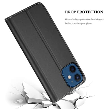 iPhone 12 MINI Fodral Skal Case (Svart)