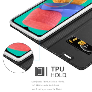 Samsung Galaxy M33 5G Fodral Skal Case (Svart)