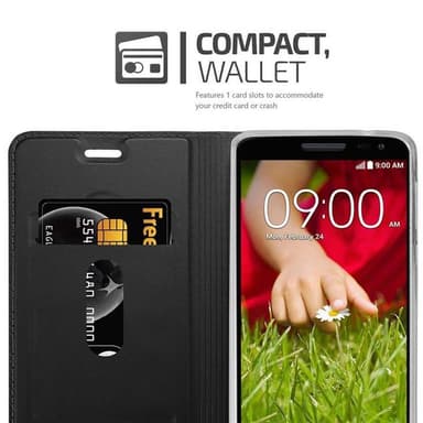 LG G2 MINI Fodral Skal Case (Svart)
