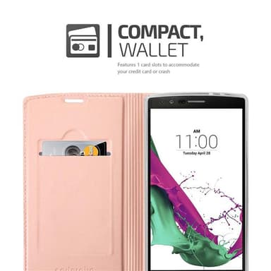 LG G4 / G4 PLUS Fodral Skal Case (Rosa)