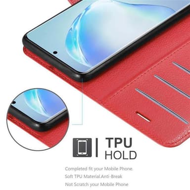 Samsung Galaxy S20 PLUS Plånboksfodral Skal (Röd)