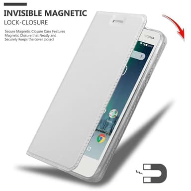 Nokia 2 2017 Fodral Skal Case (Silver)