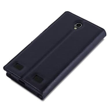 ZTE ZMAX 2 Plånboksfodral Skal (Svart)