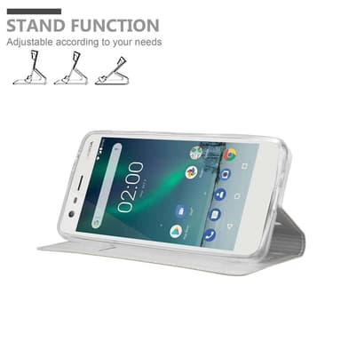 Nokia 2 2017 Fodral Skal Case (Silver)