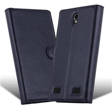 ZTE ZMAX 2 Plånboksfodral Skal (Svart)