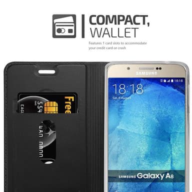 Samsung Galaxy A8 2015 Fodral Skal Case (Svart)
