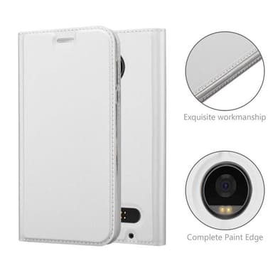Motorola MOTO Z2 Fodral Skal Case (Silver)