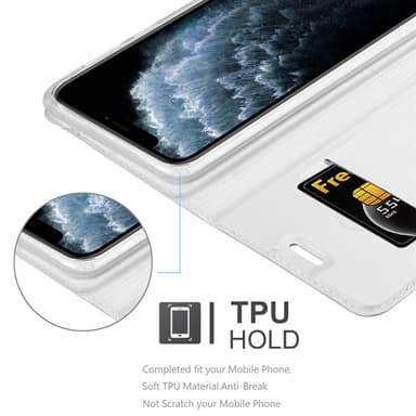 iPhone 11 PRO MAX Fodral Skal Case (Silver)