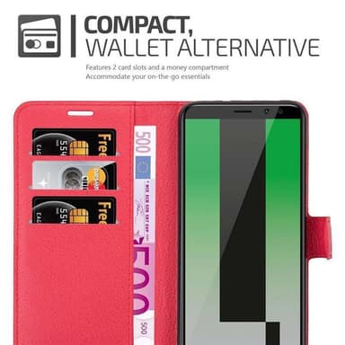 Huawei MATE 10 LITE Plånboksfodral Skal (Röd)