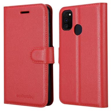 Samsung Galaxy M21 / M30s Plånboksfodral Skal (Röd)