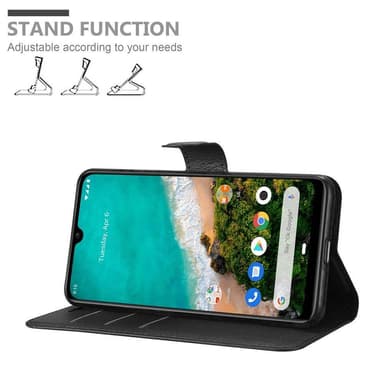 Xiaomi Mi A3 Plånboksfodral Skal (Svart)