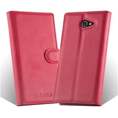 Sony Xperia M2 / M2 AQUA Plånboksfodral Skal (Röd)
