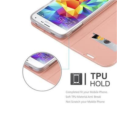 Samsung Galaxy S5 / S5 NEO Fodral Skal Case (Rosa)