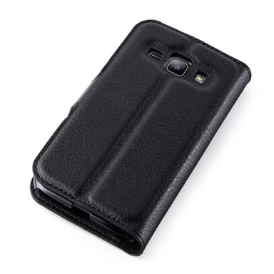 Samsung Galaxy TREND 3 Plånboksfodral Skal (Svart)