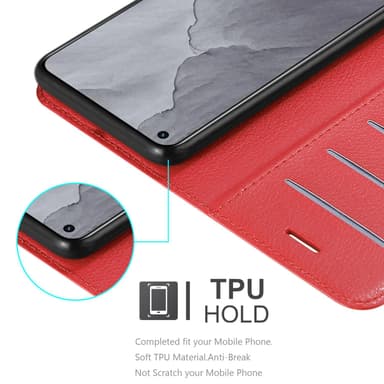 Realme GT Master Plånboksfodral Skal (Röd)