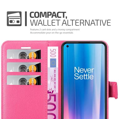 OnePlus Nord CE 2 5G Plånboksfodral Skal (Rosa)