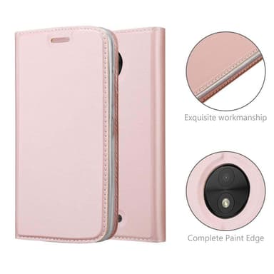 Motorola MOTO C PLUS Fodral Skal Case (Rosa)