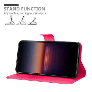 Sony Xperia 1 II Plånboksfodral Skal (Rosa)