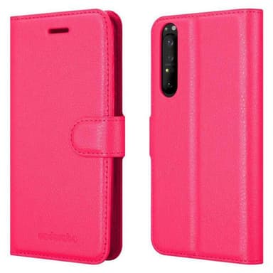 Sony Xperia 1 II Plånboksfodral Skal (Rosa)