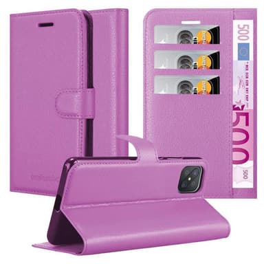 Oppo A92s Plånboksfodral Skal (Lila)