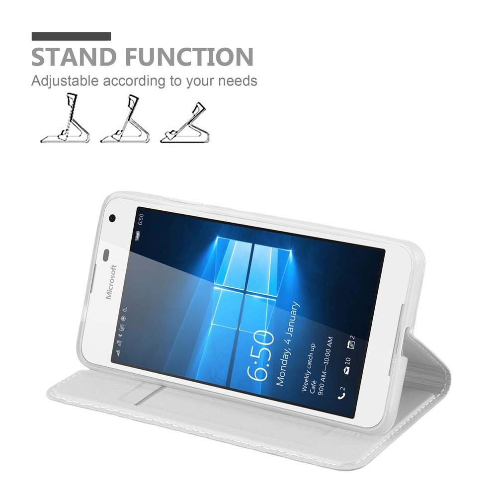 Nokia Lumia 650 Fodral Skal Case (Silver)