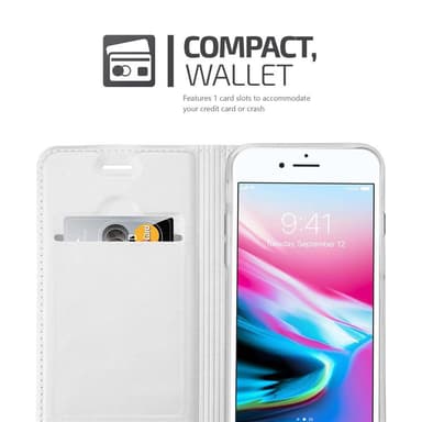iPhone 7 / 7S / 8 / SE 2020 Fodral Skal Case (Silver)
