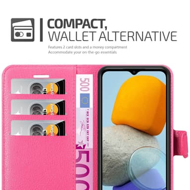 Samsung Galaxy M23 5G Plånboksfodral Skal (Rosa)