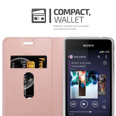 Sony Xperia E1 Fodral Skal Case (Rosa)