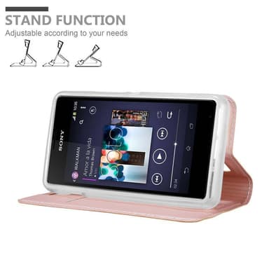 Sony Xperia E1 Fodral Skal Case (Rosa)