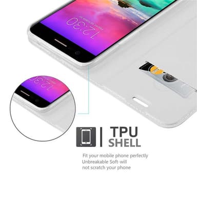 LG K10 2017 Fodral Skal Case (Silver)