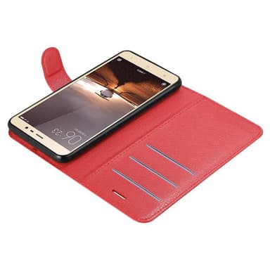 Xiaomi RedMi PRO Plånboksfodral Skal (Röd)