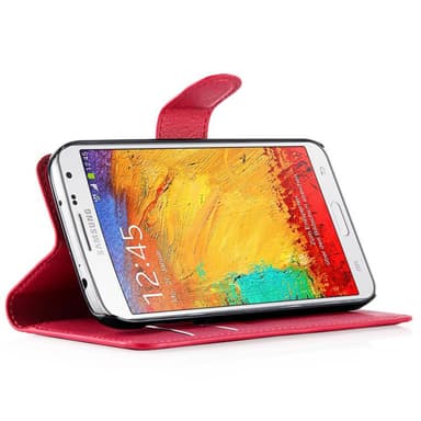 Samsung Galaxy NOTE 3 NEO Plånboksfodral Skal (Röd)