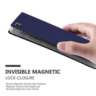 Huawei P8 LITE 2015 Fodral Skal Case (Blå)