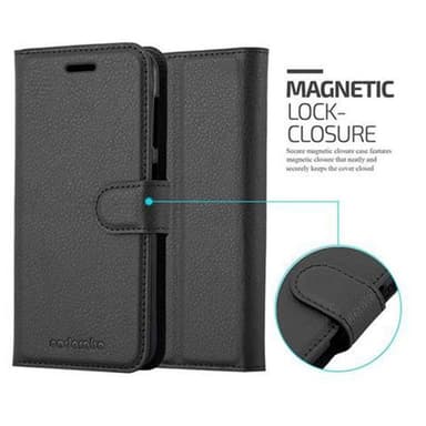 Asus ZenFone LIVE / 3 GO Plånboksfodral Skal (Svart)