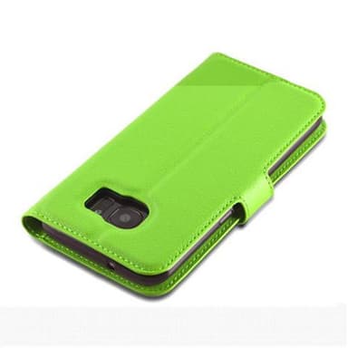 Samsung Galaxy S7 EDGE Plånboksfodral Skal (Grön)