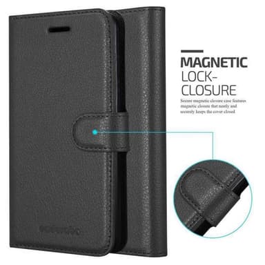 Xiaomi Mi 9 Plånboksfodral Skal (Svart)