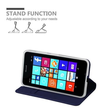 Nokia Lumia 640 Fodral Skal Case (Blå)