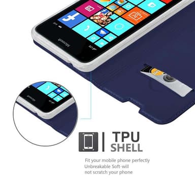 Nokia Lumia 640 Fodral Skal Case (Blå)
