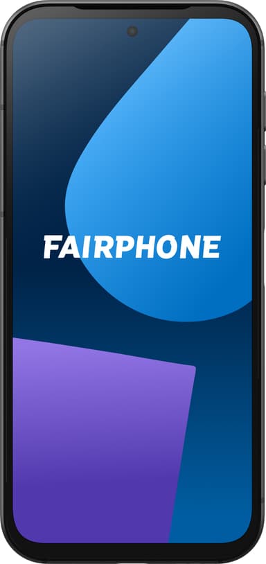 Fairphone 5 5G smartphone 6/128GB (mattsvart)