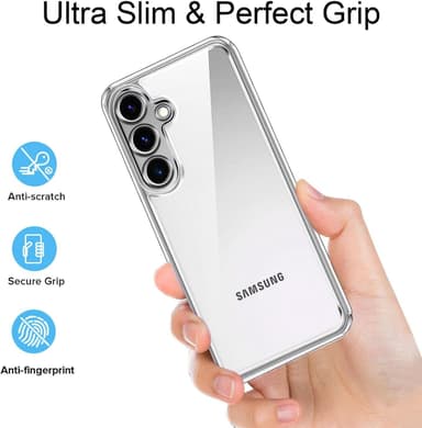 Samsung Galaxy S24 Skal Fodral Case (Genomskinlig)