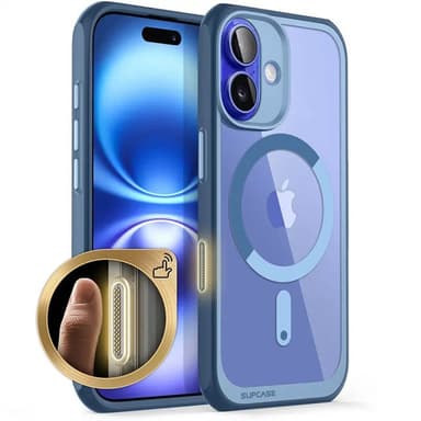 SUPCASE UB Mag skal iPhone 16 - Azure