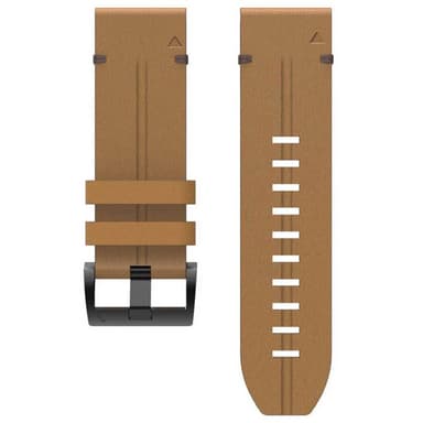 Nail läder klockarmband easyfit Garmin Descent Mk1 - Sandstone